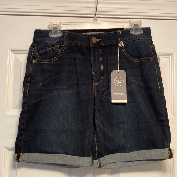 Wit & Wisdom Pants - Brand New Wit & Wisdom Jean Shorts…size 4